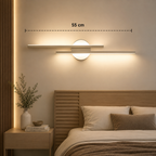 Azra Beyaz Model 55 cm Çift Taraflı Beyaz Led LED Duvar Apliği (Pilli DEğildir )
