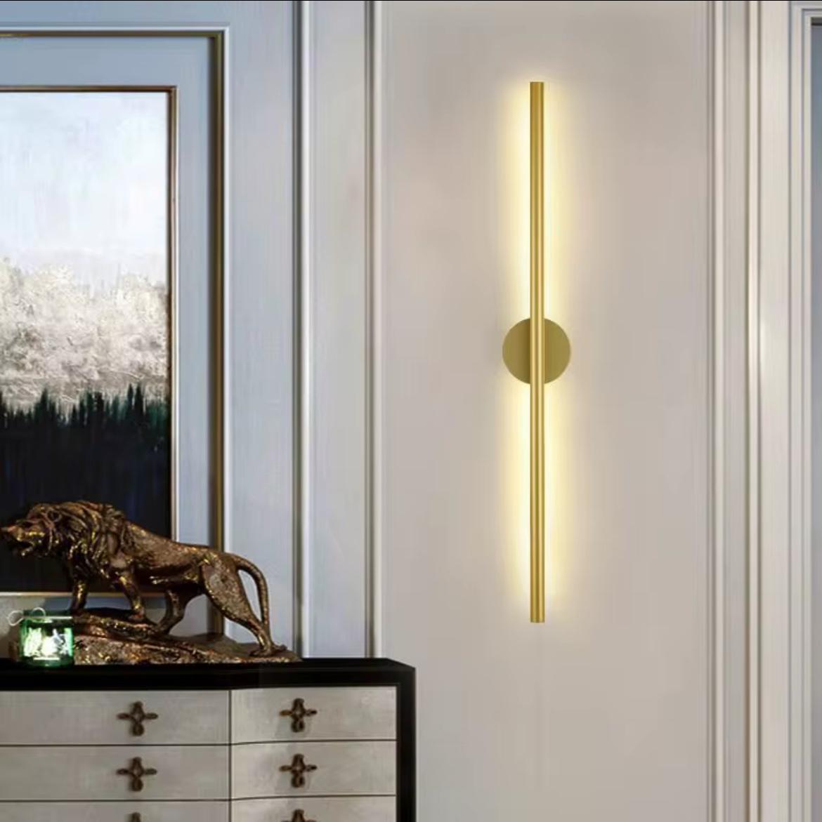 Lux Eskitme 60 cm Akrilik Gövde Ultra Ledli Özel Tasarım Aplik
