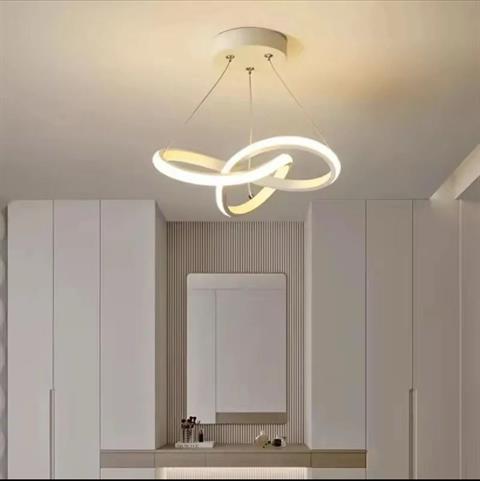 Bena Beyaz Modern Ultra Beyaz Ledli Ledli Sarkık Ledli