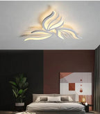 Rose 3 Beyaz Plafonyer Lüks Modern 3'Lü Günışığı Ledli Avize