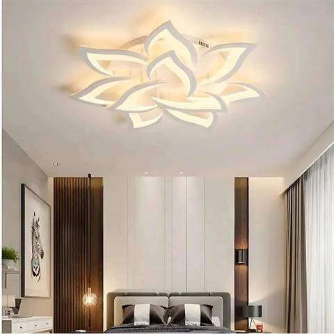 Rüzgar Plafonyer Lüks Modern 10'Lu Günışığı Ledli Avize