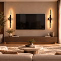 Bohem Model 50 cm Çift Taraflı Gün Işığı Kristal LED Duvar Apliği 2 Adet (Pilli DEĞİLDİR )