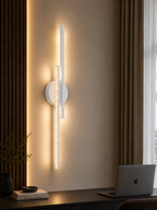 Bohem Model 50 cm Çift Taraflı Gün Işığı Kristal LED Duvar Apliği 2 Adet (Pilli DEĞİLDİR )