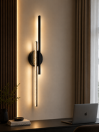 Bohem Model 50 cm Çift Taraflı Gün Işığı Kristal LED Duvar Apliği 2 Adet (Pilli DEĞİLDİR )